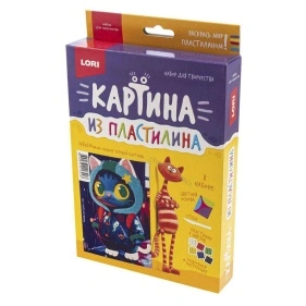 Пз/Пл-030  Картина из пластилина