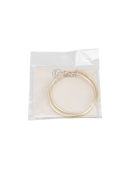 Серьги-кольца, 6,4+6,4 см (K231026266)