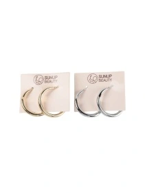 Серьги "Hoops", 3 см (PZ110)
