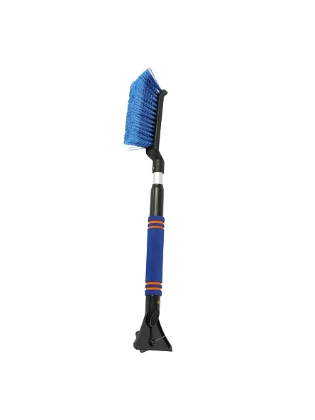 Щетка-скребок автомобильная 2-в-1, с телескопической ручкой, 53-69*7,5 см