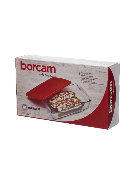 Форма для запекания с пласт.крышкой 1320мл 260*150мм