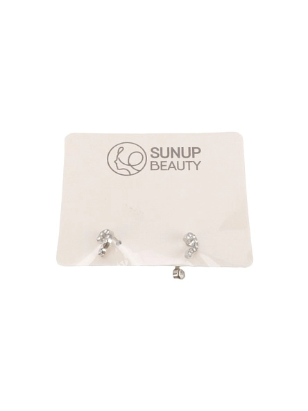 Серьги "Вопрос", 1,2 см (K231026280)