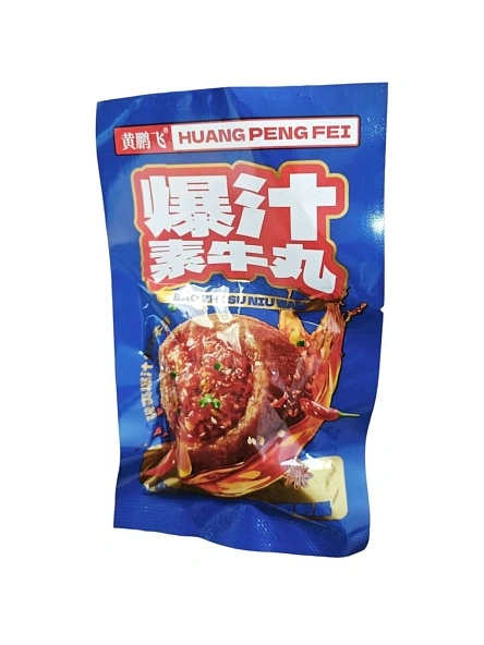 Снеки HUANG PENG FEI  (шарики со вкусом говядины) 18 г
