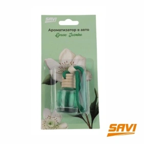 Ароматизатор в авто (бутылочка) Green: Jasmine SAVI