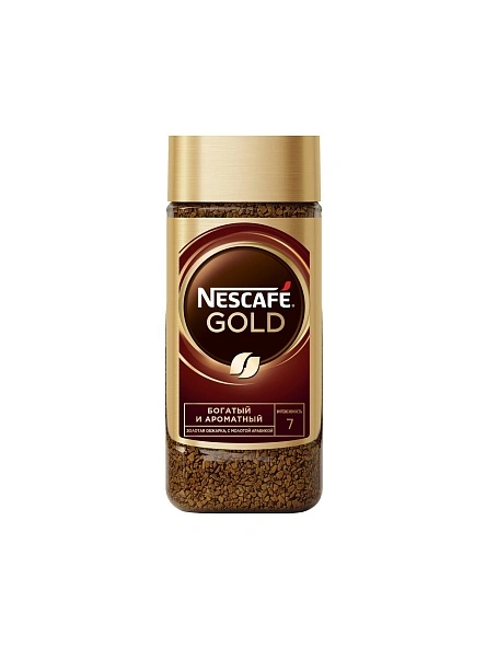 Кофе растворимый Nescafe Gold  95г ст/б