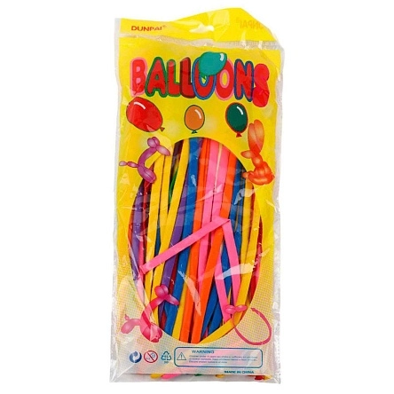 Шары воздушные для моделирования, 50 шт, 30 см 