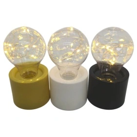 Фигурка декоративная Sunup с LED подсветкой "Light bulb", 6*12 см (ML-3511)