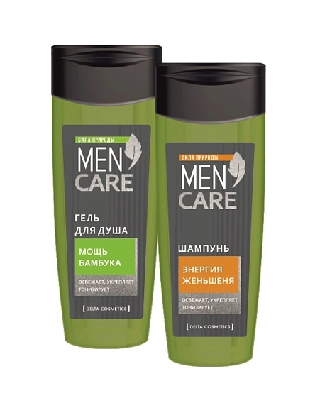Косметический набор муж.  MEN CARE (гель для душа 250 мл + шампунь 250 мл)