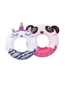 Круг для плавания надувной "Animal Donut", 55*65 см (PK524)