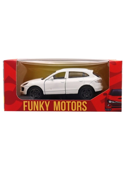 Машинка инерционная "Funky Toys" DIE-CAST, 1:32, металл, открыв.двери, в коробке, в асс-те