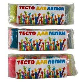 Тесто для лепки Граф Жираф "Тесто-Пластилин" 16 брусков, артикул GG53