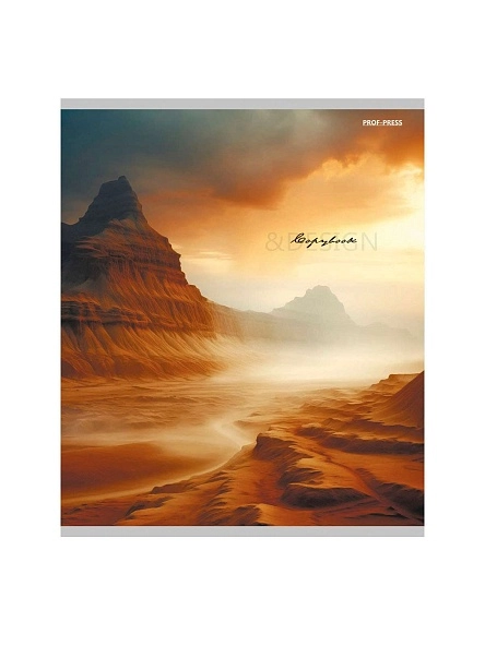 Тетрадь на гребне КЛЕТКА А5 96л.  цв.мел.картон, двойная обл в асс-те ПХ, Т96-7365