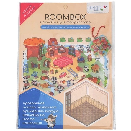 Наклейки "Roombox", 4 сцены (PD1171)