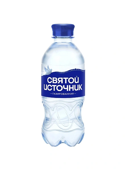 Вода питьев. газир. «Святой Источник», 0.33 л ПЭТ