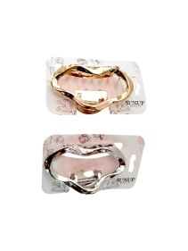 Крабик для волос "Metallic", 7,5 см