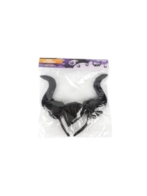 Ободок "Малефисента", 33*28 см