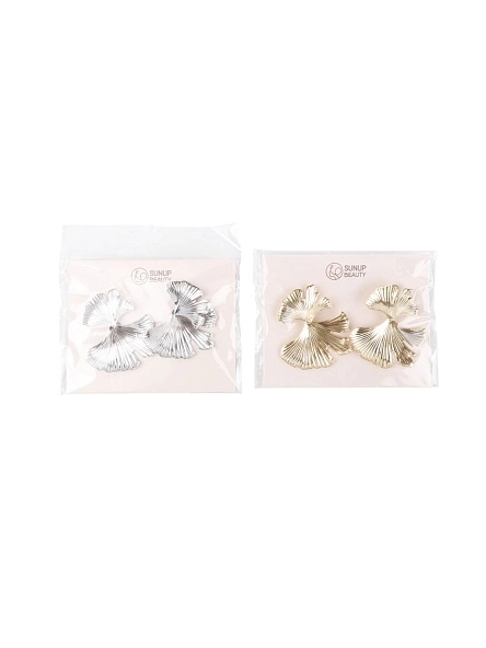 Серьги "Flower", 4,5 см (PZ112)