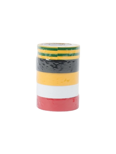 Набор изолент, 5 шт, 15мм*4м