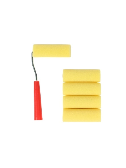 Валик для краски со сменными блоками (5 шт)