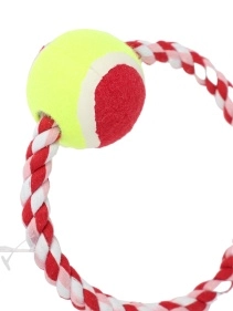 Игрушка-грызун для животных "Мячик", 17 см