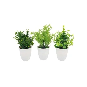 Цветок искусственный в горшке "Куст", 22*9 см (PX0550)