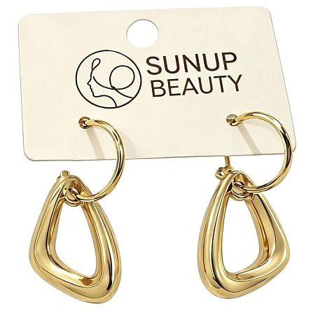 Серьги "Шарм", 2*4 см, Sunup beauty, микс (XNYS-1274)