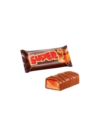 Конфеты  «SUPER» с  нугой и мягкой карамелью 500г