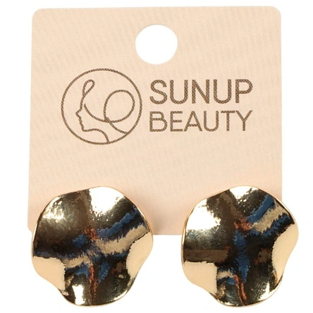 Серьги "Metallic", 2,3*2,3 см (BM-302)