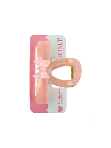 Крабик для волос "Candy Pink", 7,8*5 см (PK1369)