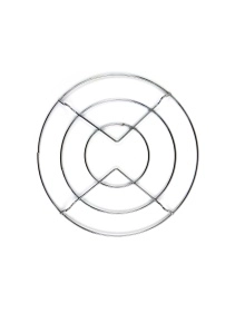 Подставка под горячее на ножках, d=17.5 см, металл