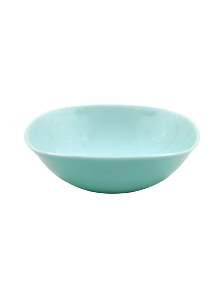 Салатник Lavenir HoReCa "Square soft color" 460 мл, 15 см, 6,5" LFW-65 GREEN стеклокерамика