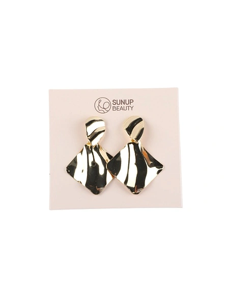 Серьги "Twist", 3,5*2 см (PZ108)