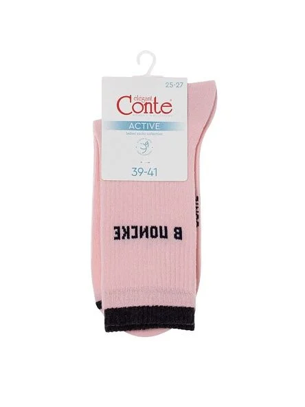 Носки женские CONTE ELEGANT ACTIVE, р.25-27, 602 светло-розовый