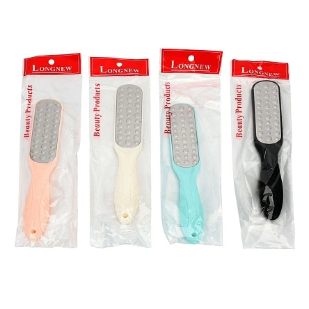 Тёрка педикюрная, Sunup beauty, "Soft Step"для ног металлическая (PZ334)