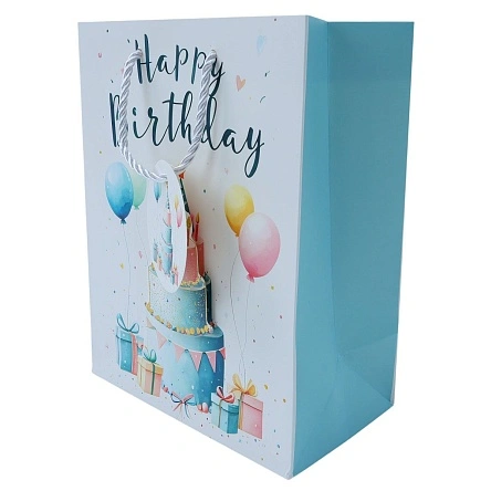 Пакет подарочный "Sweet birthday", Fun Party, 18*23*10 см (MO-445)
