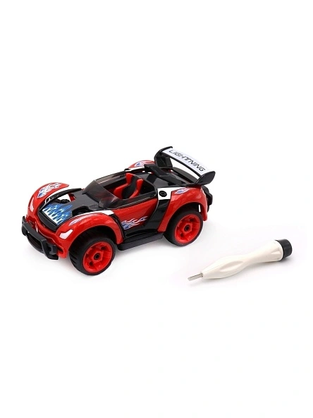 Машинка-конструктор металлическая "Funky Toys" DIY, 13см, в асс-те