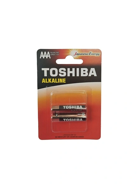 Элемент питания TOSHIBA LR-03 AAA BP-2C Alkaline GCA, 2 шт