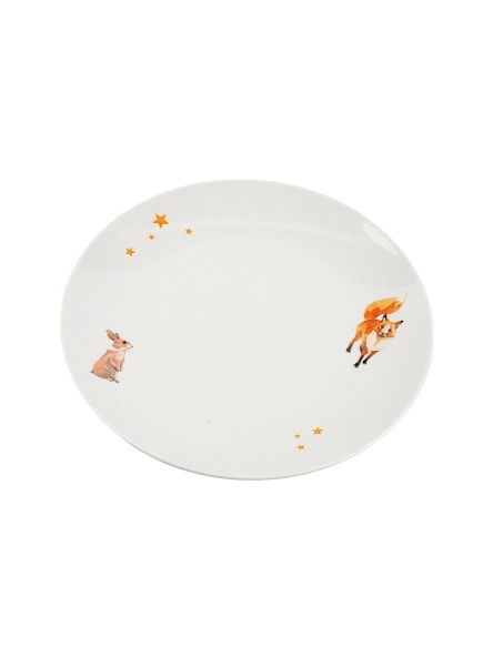 Тарелка плоская "Сказочные животные", 22 см