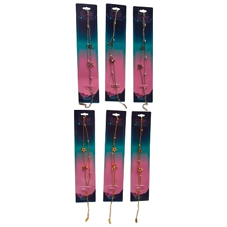 Браслет "Stars, moon, sky", Sunup beauty, 17+5 см (ML-3008)