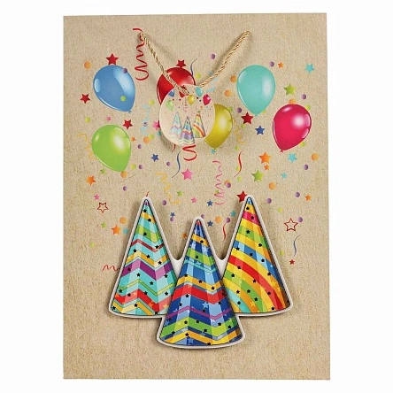 Пакет подарочный "Sweet party", Fun Party, 30*41,5*12 см (MO-450)
