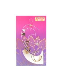 Набор серёжек "Созвездие", 10 шт