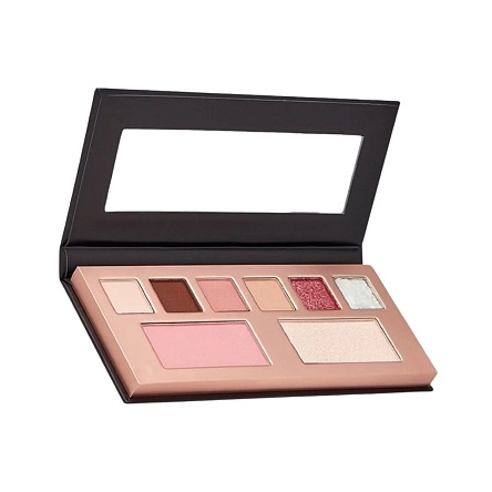 Палетка для макияжа глаз и лица MUSA №602 пыльная роза