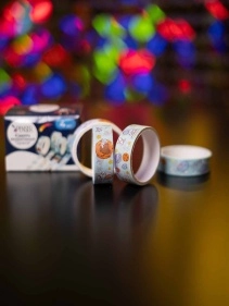 Скотч декоративный "Space", 4 шт (D24071035)