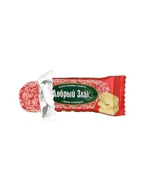 Конфеты "Добрый Злак" с белым шоколадом и вкусом вишни, 150 г