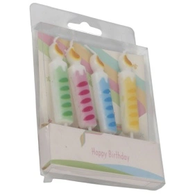 Набор свечей для торта "Candles", 4 шт.