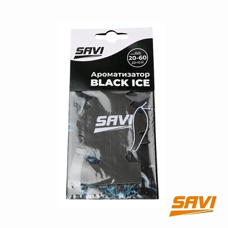 Ароматизатор в авто бумажный LG-05 Black Ice