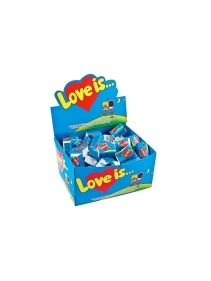 Жев. резинка  "Love is" со вк. клубники и банана 4,2г