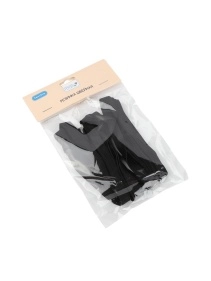 Резинка швейная, цвет чёрный, 4±0,3 м * 1,2 см