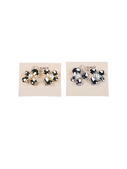 Серьги "Flower", 3 см (PZ109)