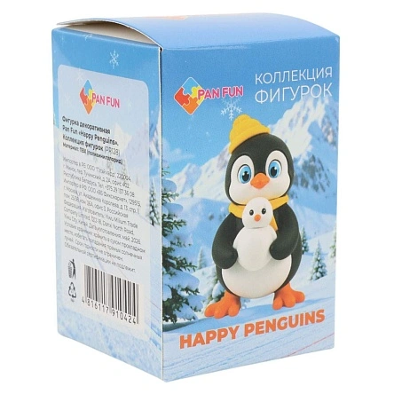Фигурка декоративная Pan Fun «Happy Penguins». Коллекция фигурок (PR128)